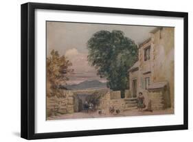 Black Jacks Cottage, Bettws-y-Coed, c1846-David Cox the elder-Framed Giclee Print