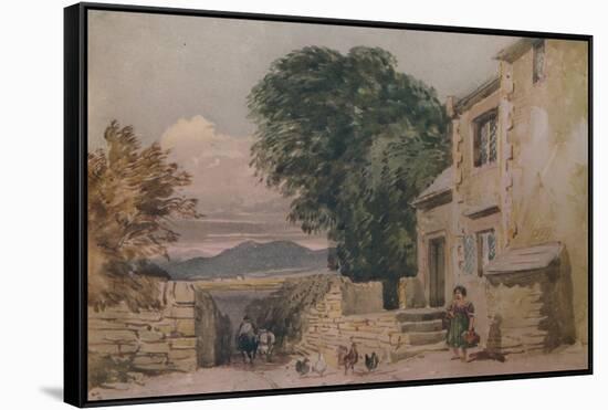 Black Jacks Cottage, Bettws-y-Coed, c1846-David Cox the elder-Framed Stretched Canvas