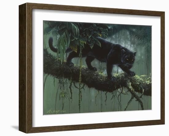 Black Jaguar-Harro Maass-Framed Giclee Print