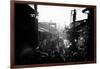 Black Japan Collection - Crowded Street-Philippe Hugonnard-Framed Photographic Print