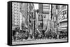 Black Japan Collection - Godzilla Road-Philippe Hugonnard-Framed Stretched Canvas