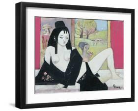 Black Kimono, 2008-Endre Roder-Framed Giclee Print