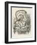 Black Kitten Alice and the Black Kitten-John Tenniel-Framed Photographic Print