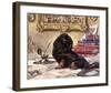 Black Knight-Sir Alfred Munnings-Framed Premium Giclee Print
