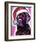 Black Lab Christmas-Dean Russo-Framed Giclee Print