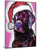 Black Lab Christmas-Dean Russo-Mounted Giclee Print