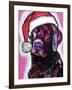 Black Lab Christmas-Dean Russo-Framed Giclee Print