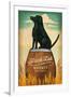 Black Lab Whiskey-Ryan Fowler-Framed Art Print