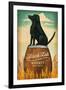 Black Lab Whiskey-Ryan Fowler-Framed Art Print