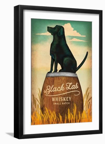 Black Lab Whiskey-Ryan Fowler-Framed Art Print