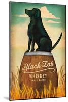 Black Lab Whiskey-Ryan Fowler-Mounted Art Print