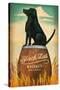 Black Lab Whiskey-Ryan Fowler-Stretched Canvas