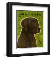 Black Lab-John Golden-Framed Giclee Print