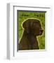 Black Lab-John Golden-Framed Giclee Print