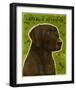 Black Lab-John Golden-Framed Giclee Print