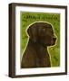 Black Lab-John Golden-Framed Giclee Print