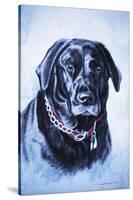 Black Lab-Rusty Frentner-Stretched Canvas