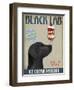 Black Labrador Ice Cream-Fab Funky-Framed Art Print