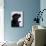 Black Labrador Retriever Looking Up-Adriano Bacchella-Mounted Photographic Print displayed on a wall
