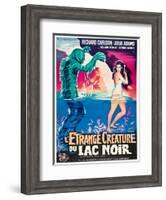 Black Lagoon, 1954, "Creature From the Black Lagoon" Directed by Jack Arnold-null-Framed Giclee Print