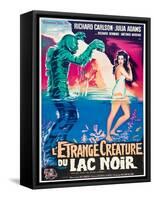 Black Lagoon, 1954, "Creature From the Black Lagoon" Directed by Jack Arnold-null-Framed Stretched Canvas