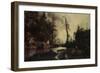 Black Lake, 1852-August Cappelen-Framed Giclee Print