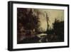 Black Lake, 1852-August Cappelen-Framed Giclee Print