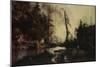 Black Lake, 1852-August Cappelen-Mounted Giclee Print