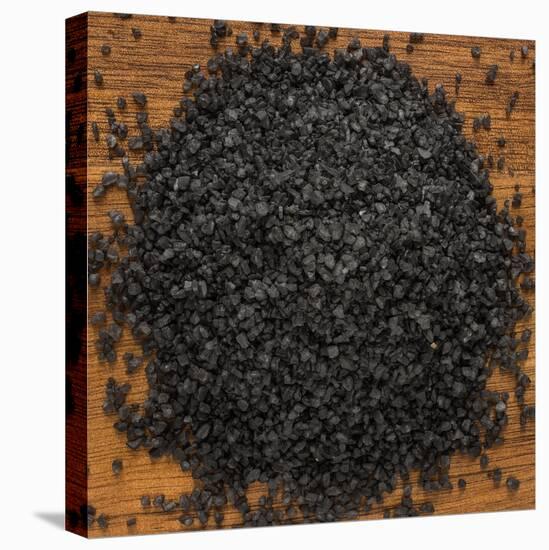 Black Lava Salt-Steve Gadomski-Stretched Canvas