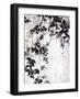 Black Leaves-Design Fabrikken-Framed Art Print