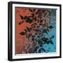 Black Leaves-Ruth Palmer-Framed Art Print