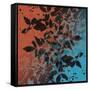Black Leaves-Ruth Palmer-Framed Stretched Canvas