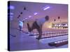 Black Light Bowling-null-Stretched Canvas