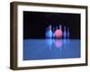 Black Light Bowling-null-Framed Photographic Print