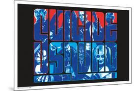 Black Light - Suicide Squad Group-null-Mounted Poster