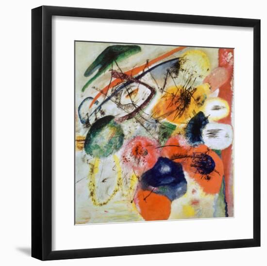 Black Lines, c.1913-Wassily Kandinsky-Framed Art Print