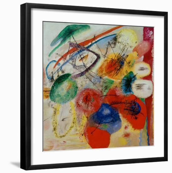 Black Lines I, 1913-Wassily Kandinsky-Framed Giclee Print