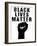 Black Lives Matter 2-Marcus Prime-Framed Art Print