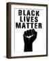 Black Lives Matter 2-Marcus Prime-Framed Art Print