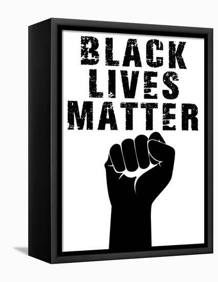 Black Lives Matter 2-Marcus Prime-Framed Stretched Canvas