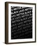 Black Lives Matter 9-Victoria Brown-Framed Art Print