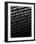 Black Lives Matter 9-Victoria Brown-Framed Art Print