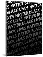 Black Lives Matter 9-Victoria Brown-Mounted Art Print