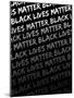 Black Lives Matter 9-Victoria Brown-Mounted Art Print