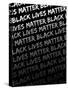 Black Lives Matter 9-Victoria Brown-Stretched Canvas