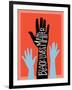 Black Lives Matter - Hands-Emily Rasmussen-Framed Art Print