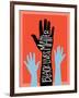 Black Lives Matter - Hands-Emily Rasmussen-Framed Art Print