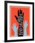 Black Lives Matter - Hands-Emily Rasmussen-Framed Art Print