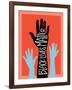 Black Lives Matter - Hands-Emily Rasmussen-Framed Art Print