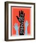 Black Lives Matter - Hands-Emily Rasmussen-Framed Art Print